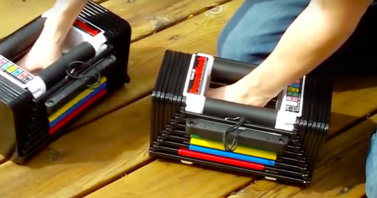 Amazon PowerBlock Personal Trainer Dumbbell Set Only 199.99 Shipped