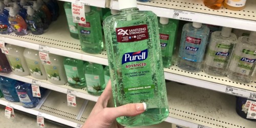 Huge 1-Liter Purell Hand Sanitizer Only $2.74 at Target (Regularly $6.49)