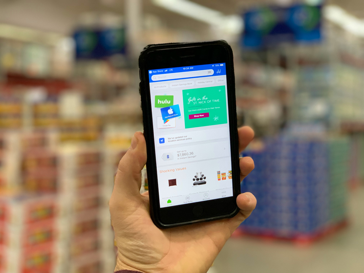 Save Time, Skip the Line with Scan & Go (New Feature Inside the Sam's Club  App)