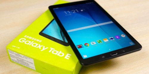 Samsung Galaxy Tab E Tablet AND $25 Google Play Credit Only $99.99 Shipped (Regularly $189+)