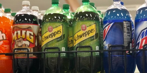 Schweppes 2-Liter Sodas Only 30¢ Each After Cash Back at Target + More (Just Use Your Phone)