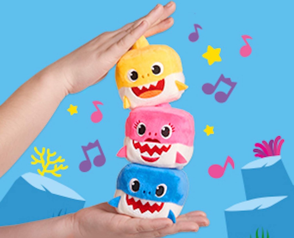 Amazon Wowwee Pinkfong Baby Shark Song Cubes Only 7 99 Shipped