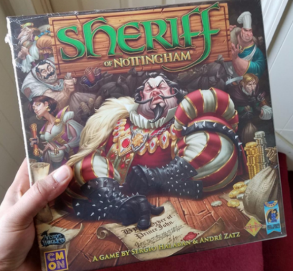sheriff of nottingham board game release