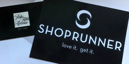 FREE 1-Year ShopRunner Membership ($79 Value)