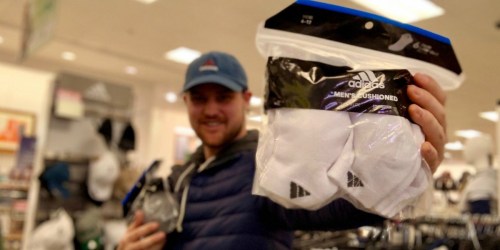 25% Off Adidas Men’s Socks at Kohl’s