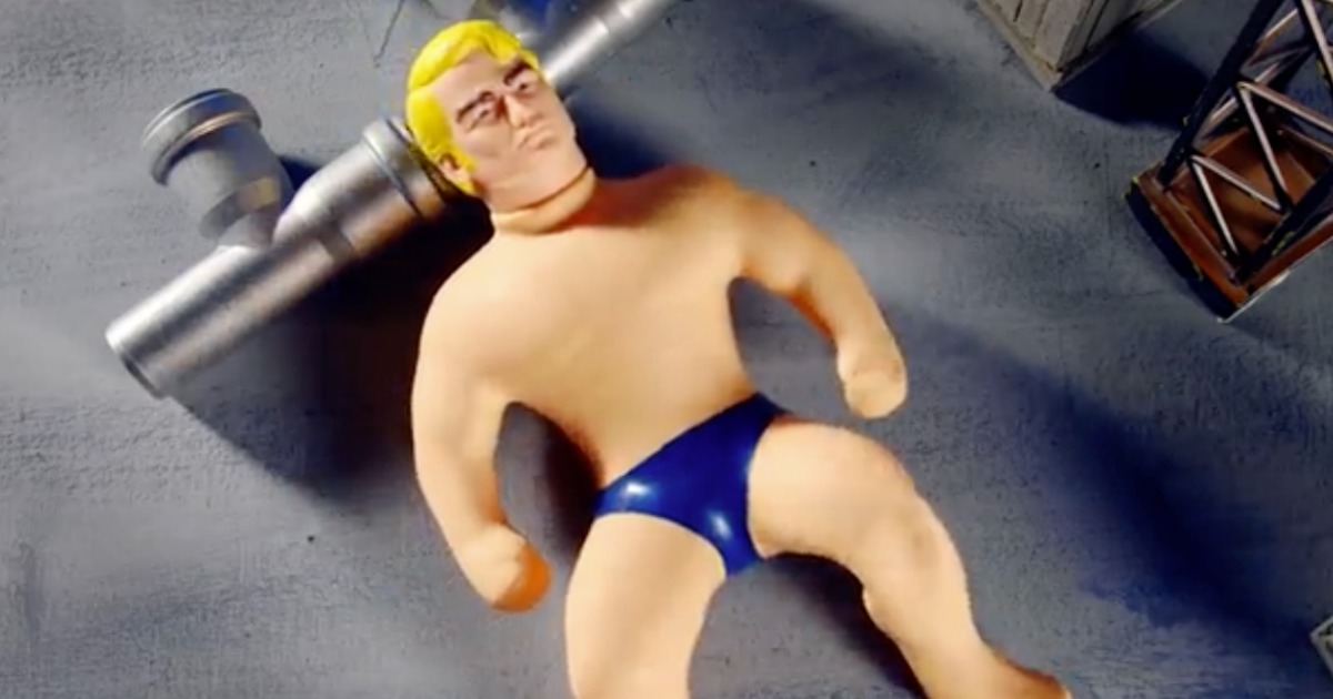 Stretch Armstrong out of package
