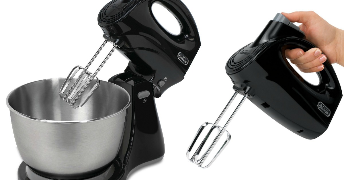 Sunbeam Hand & Stand Mixer Just 22.49 Shipped (Regularly 50)