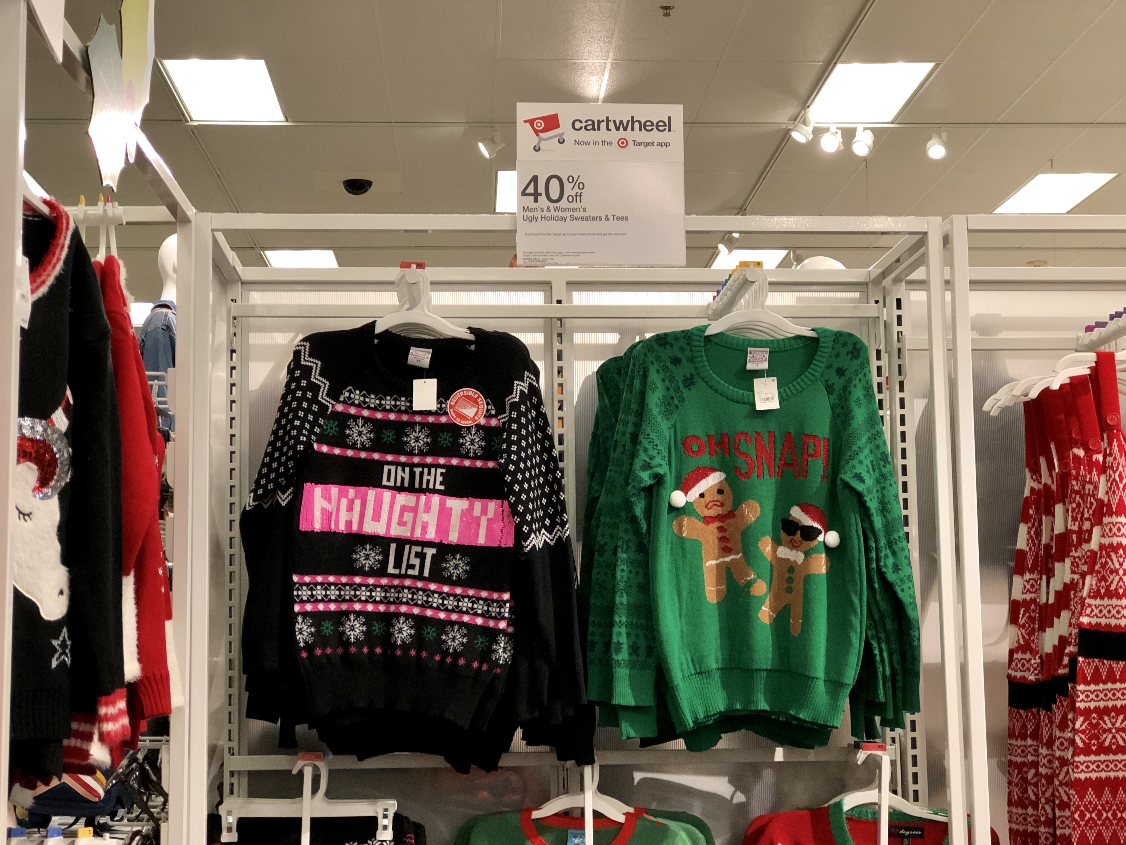 target ugly sweater dresses