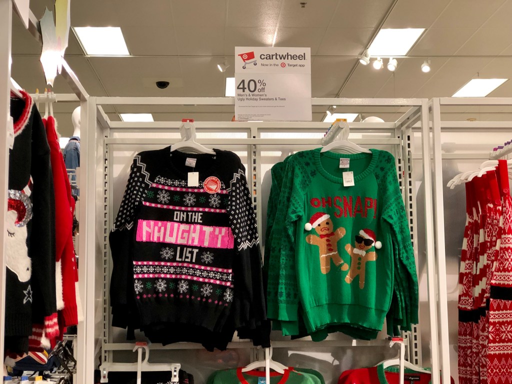 Target Mens Ugly Christmas Sweater 