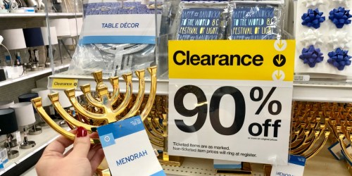 Up to 90% off Hanukkah Party Supplies at Target