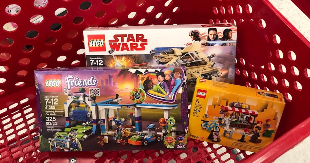 LEGO Sets in Target Cart