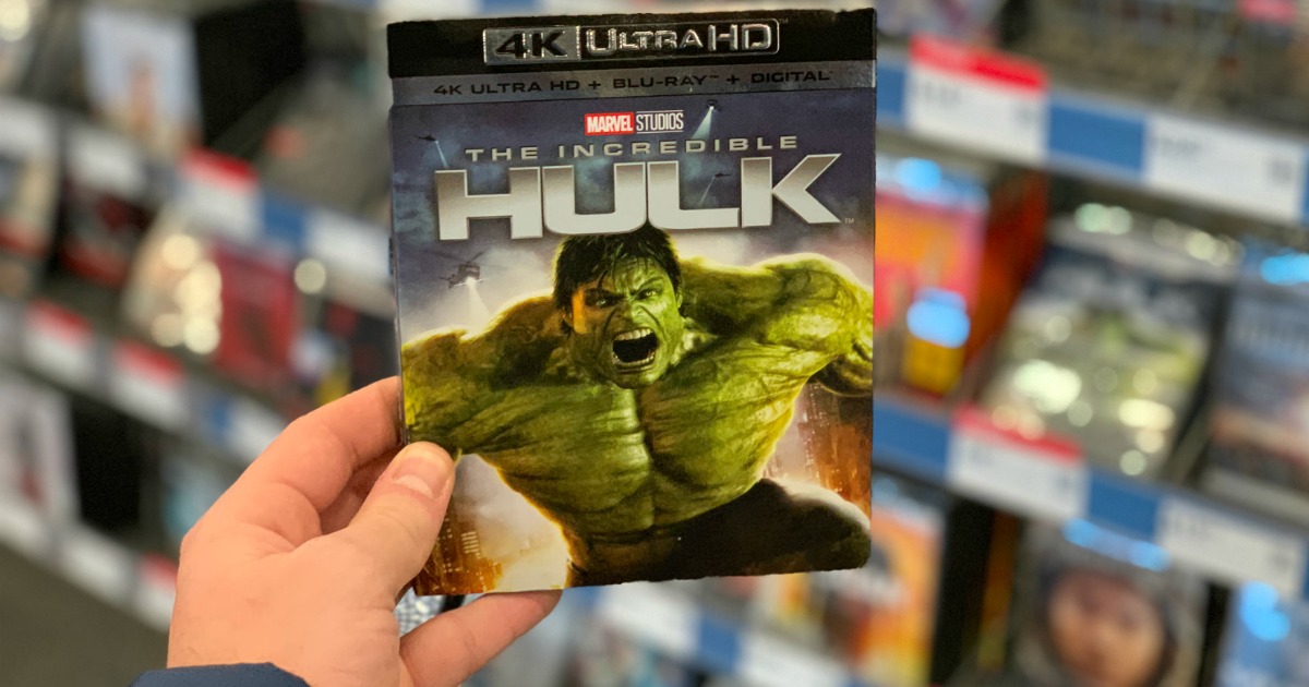 The Incredible Hulk 4K Ultra HD Combo Pack as Low as $8.99 (Regularly $15)