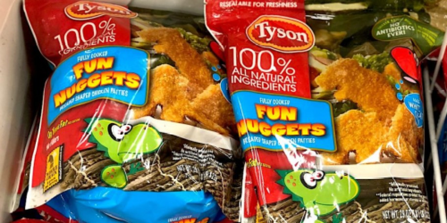 Tyson Chicken Nuggets BOGO Free After Walmart Cash