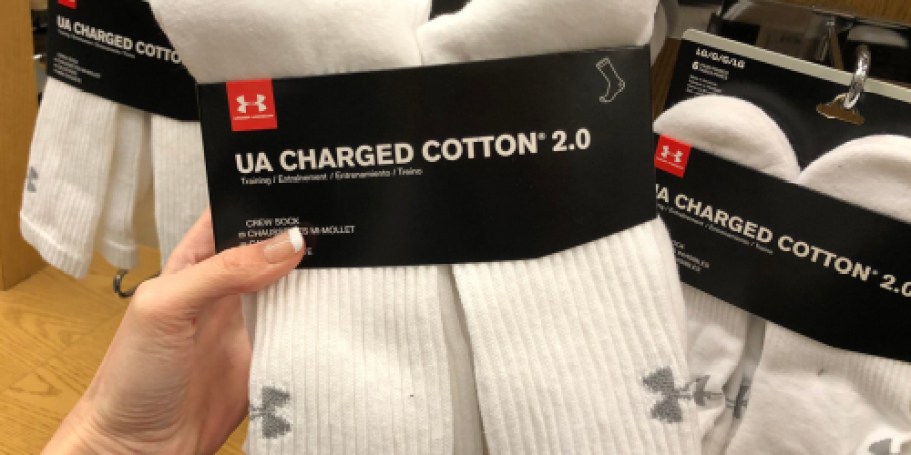 Under Armour Socks 6-Packs Just $7 Shipped (Reg. $22)