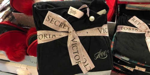 Victoria’s Secret Most-Loved PJ Set AND Slippers Just $30 – Today Only