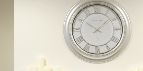 Walmart.com: Better Homes & Gardens Oversized Wall Clock Just $10 (Regularly $40) & More