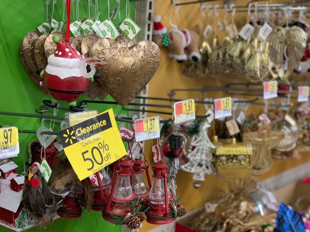 50% off Christmas Clearance at Walmart