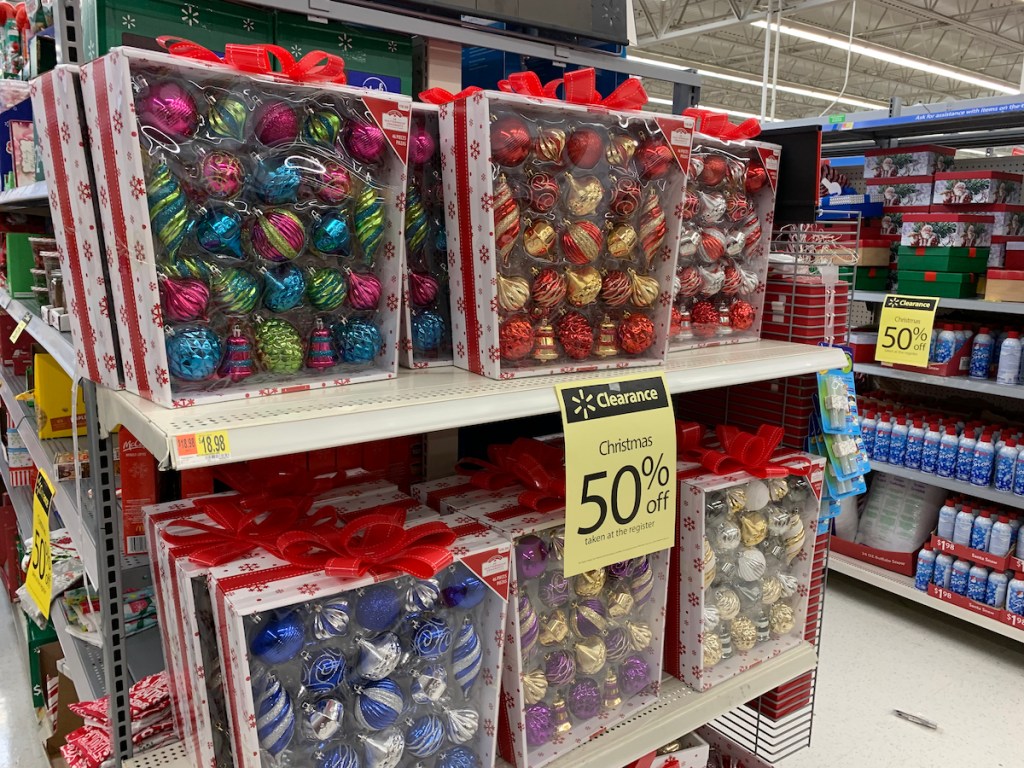 50% off Christmas Clearance at Walmart