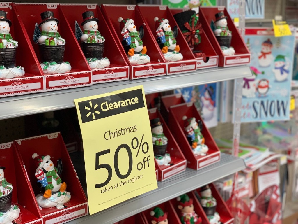 50 off Christmas Clearance at Walmart