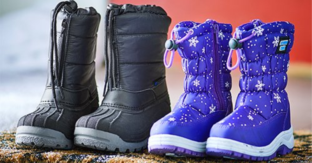 Kids Winter Boots as Low as 12.99