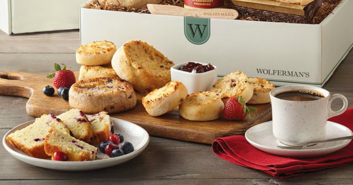 Wolferman's Berry Breakfast Box Only 24.99 Shipped (Includes English