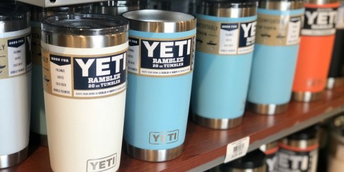 Rare 25% Off + Free Shipping at Dick’s Sporting Goods = Great Buys on YETI Tumblers & More