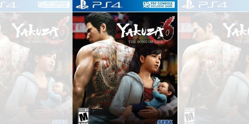 Yakuza 6 The Song of Life PlayStation 4 Game Only $17.50 Shipped (Regularly $40)