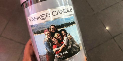 FIVE Yankee Candle Personalized Candles Only $55 – Just $11 Each