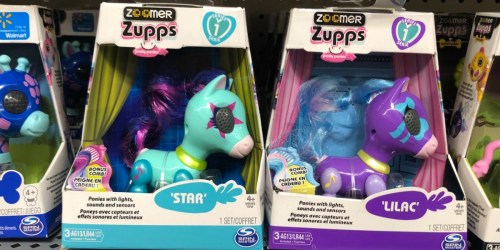 TWO Zoomer Zupps Interactive Ponies or Safari Pets as Low as $4.88 (Just $2.44 Each) at Walmart.com
