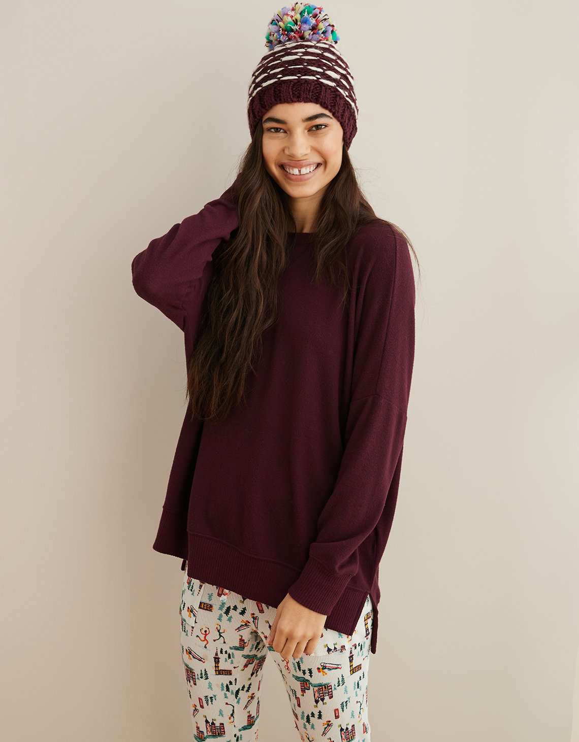 aerie turtleneck sweatshirt