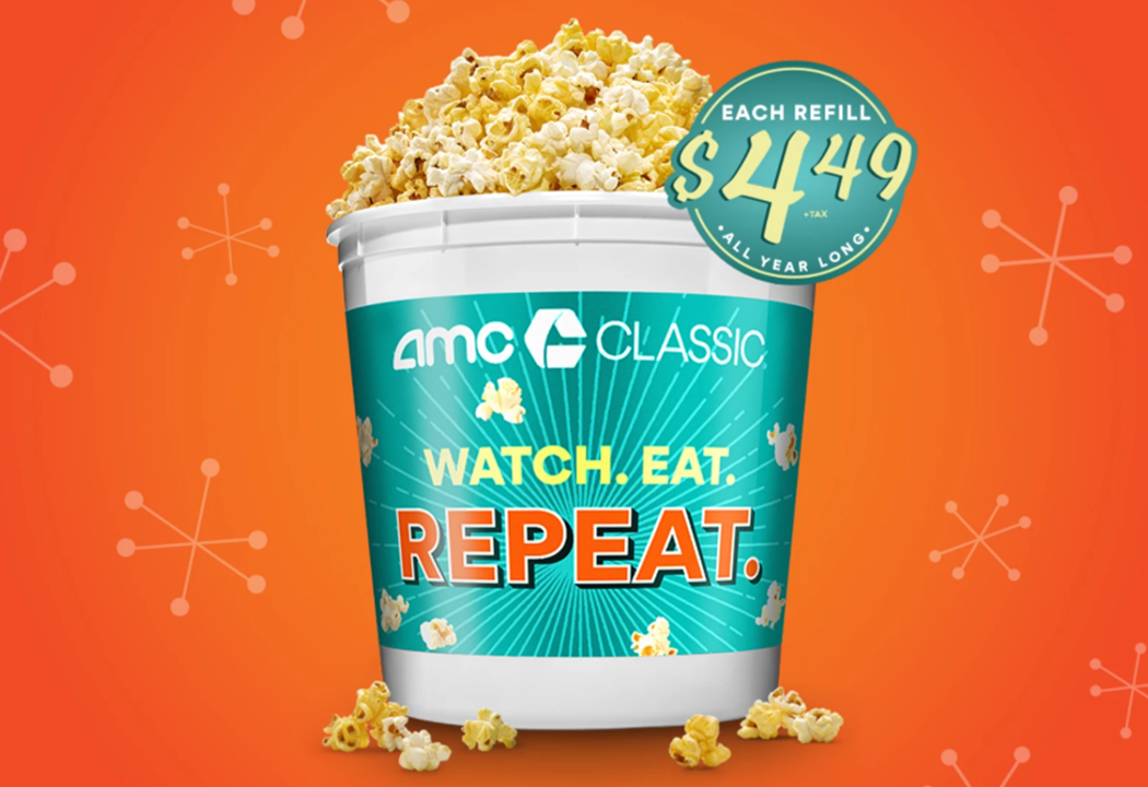 AMC 2019 Annual Refillable Popcorn Bucket as Low as 20.49 (Cheap Movie