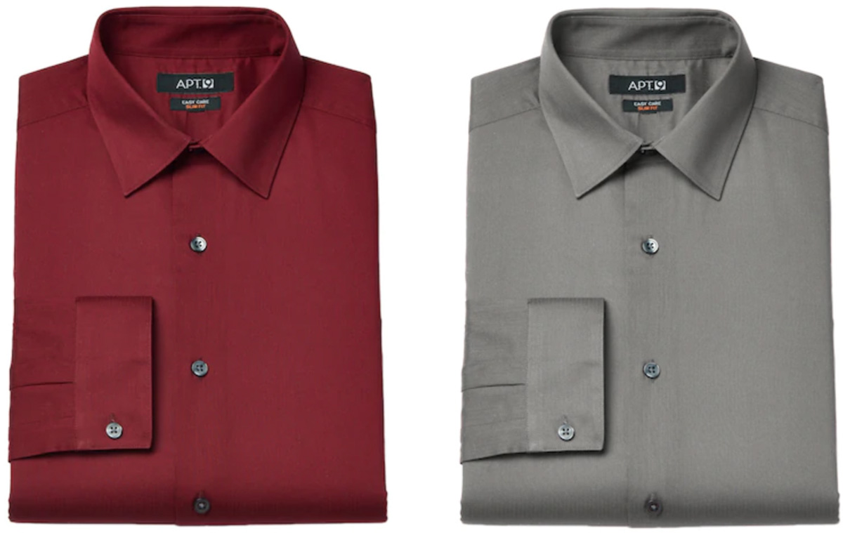 Men's Apt. 9 Dress Shirts as Low as $6.99 + FREE Shipping For