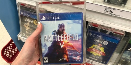 Battlefield V PlayStation 4 or Xbox One Game Just $29.99 at Target (Regularly $60)