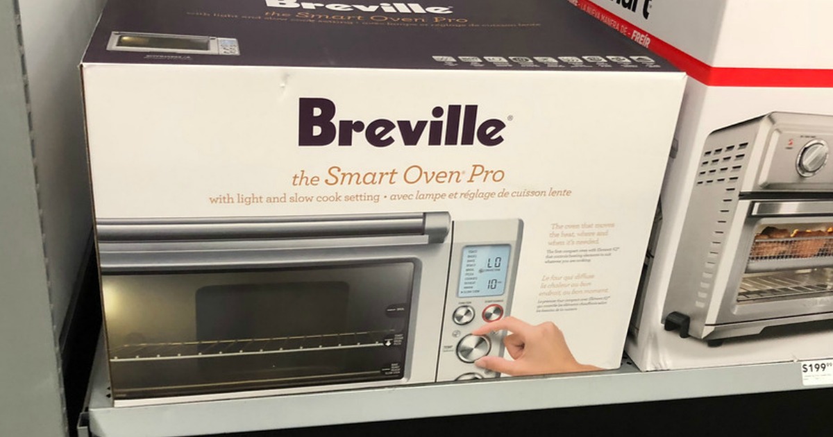Breville BOV845BSS Smart Oven Pro Convection Toaster Oven with Element IQ Factory Reconditioned