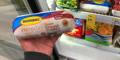 Over 50% Off Butterball 1LB Frozen Ground Turkey at Walgreens