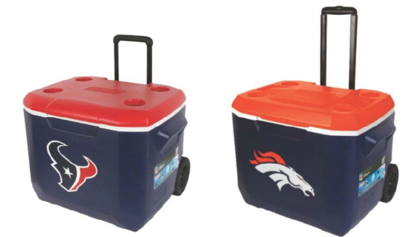 coleman nfl cooler
