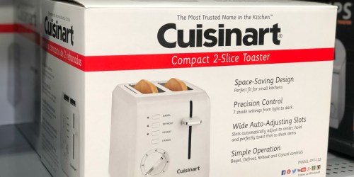 Amazon: Cuisinart Compact 2-Slice Toaster Just $17.99 Shipped (Regularly $25)
