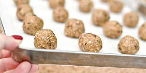 Snack on These Oatmeal Cookie Dough Energy Bites