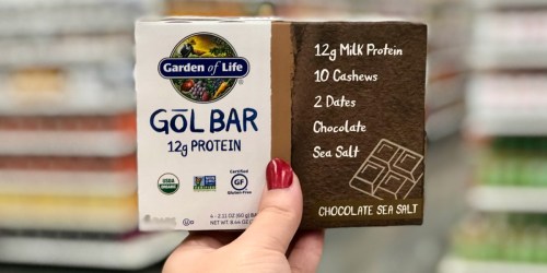 35% Off Garden of Life Gluten Free Organic Bars at Target – Just Use Your Phone
