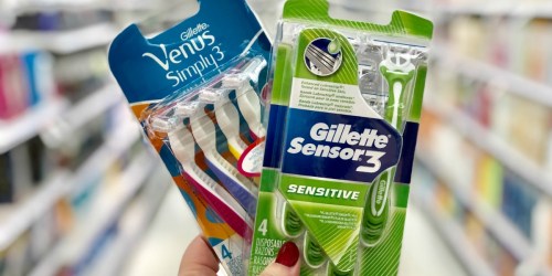 Gillette Disposable Razor Packs as Low as $1.74 Each After Target Gift Card
