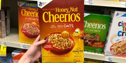 Honey Nut Cheerios Just $1.24 Each After Cash Back at CVS