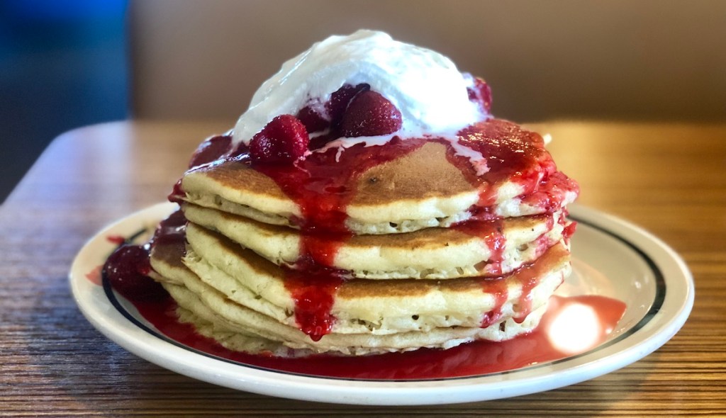 ihop-freebies-pancakes-strawberry-whipped-cream-stack-treat-yourself-save-money