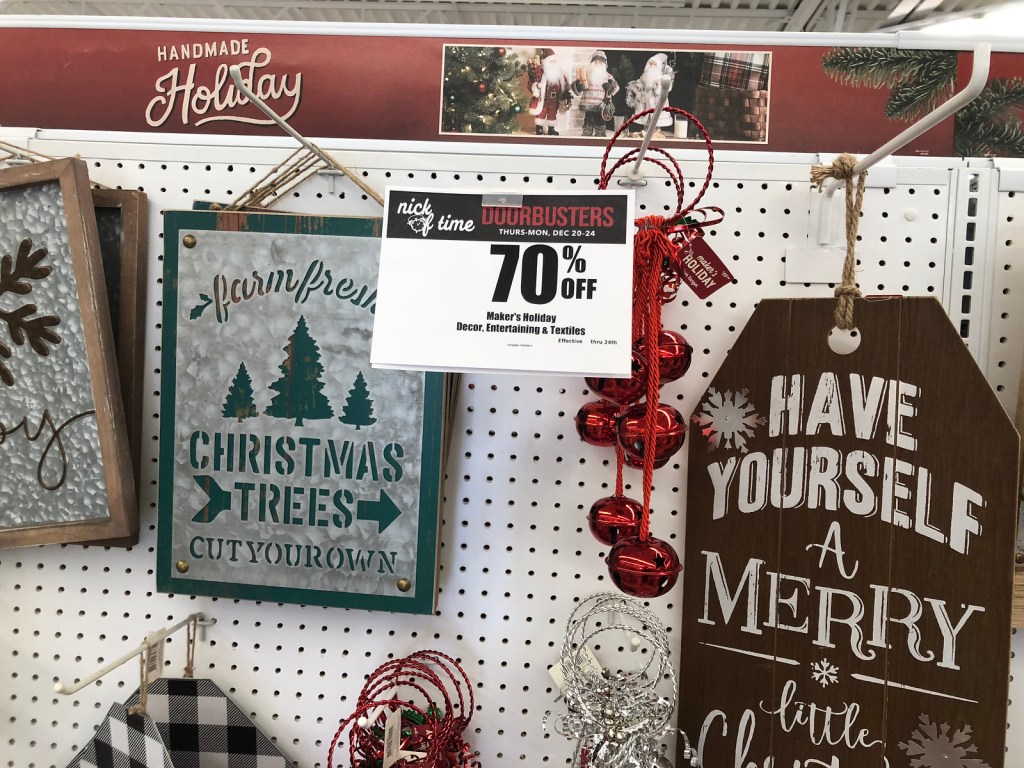 Up to 70% Off Christmas Decor at JoAnn