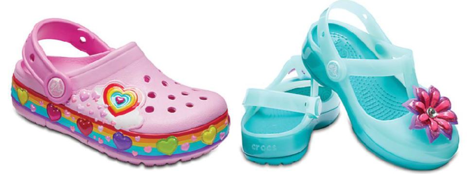 christmas light up crocs