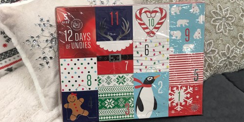 Kohl’s: 12 Days of Undies Christmas Holiday Box Only $9.99 (Regularly $48)