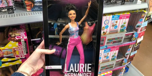 Laurie Hernandez Gymnast Barbie Doll Only $13.88 (Regularly $30) at Walmart