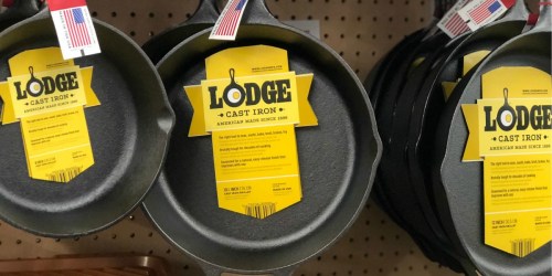 FIVE Lodge Cast Iron Cookware Items Only $60.76 Shipped (Regularly $100.76)