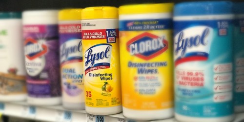 Free Lysol Disinfecting Wipes 35-Count w/ Lysol Spray Purchase at Walmart.com