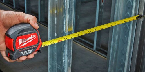 Home Depot: Milwaukee Premium Magnetic Tape Measure 2-Pack Only $14 Shipped (Regularly $40)