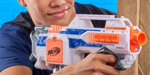 Kohl’s: Nerf N-Strike Elite RayvenFire Blaster Only $26.99 (Motorized Nerf Gun)